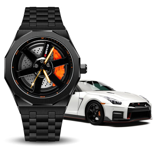 Nismo GTR Gyro Brushed Steel
