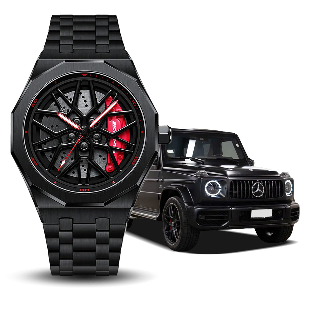 petronas amg g55  red caliber