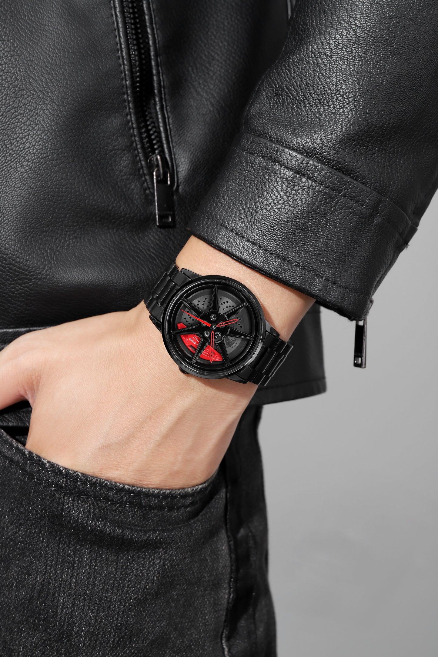 shelby gt500 gyro red caliber